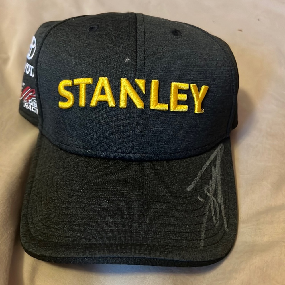 New Era Daniel Suarez Stanley autographed NASCAR hat